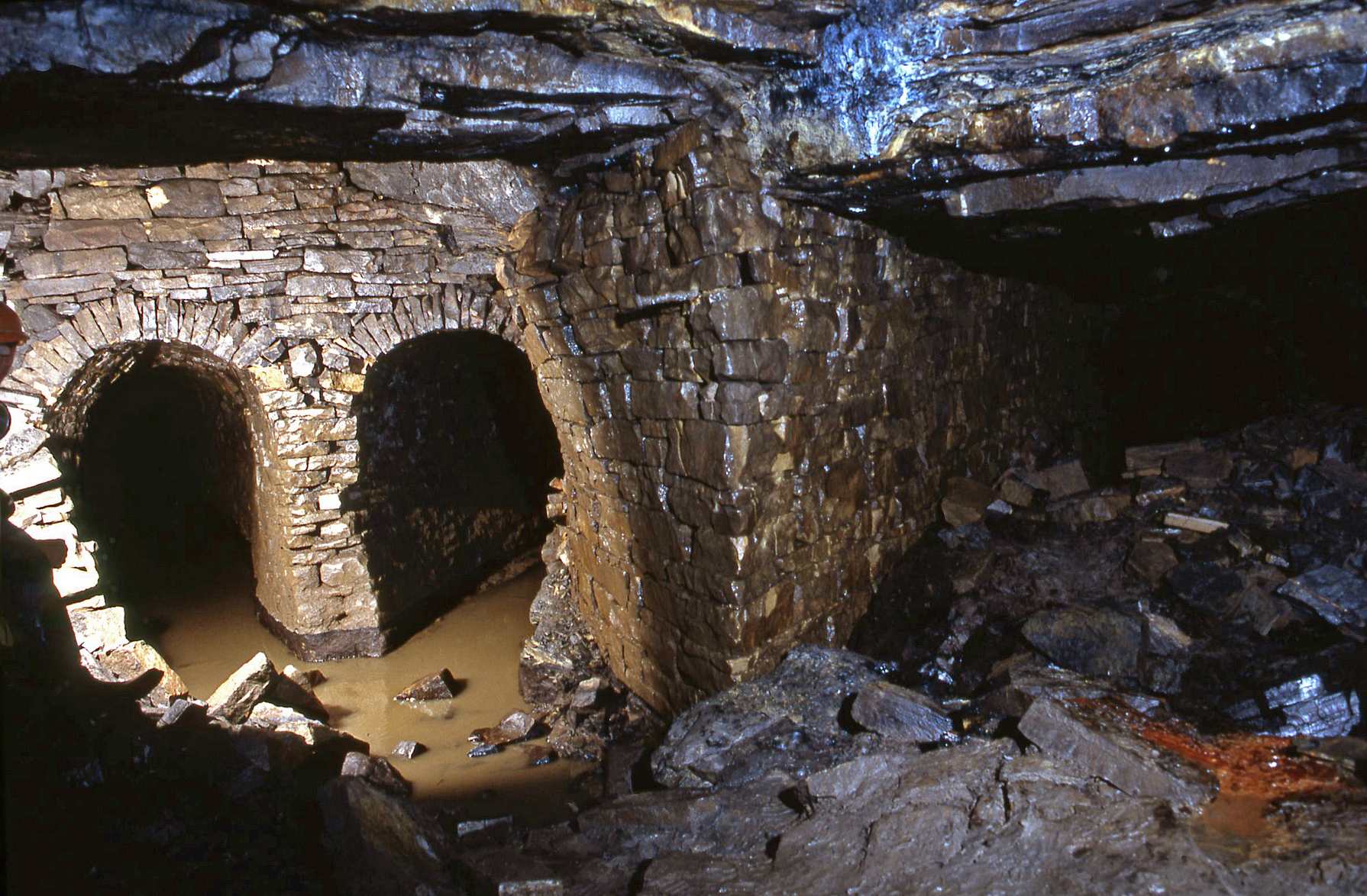 Arching Smallcleugh Mine 1991